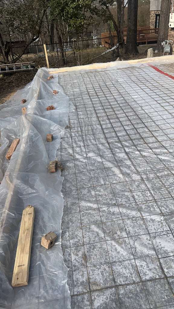 PS Construction LLC driveways project in Little Rock, AR