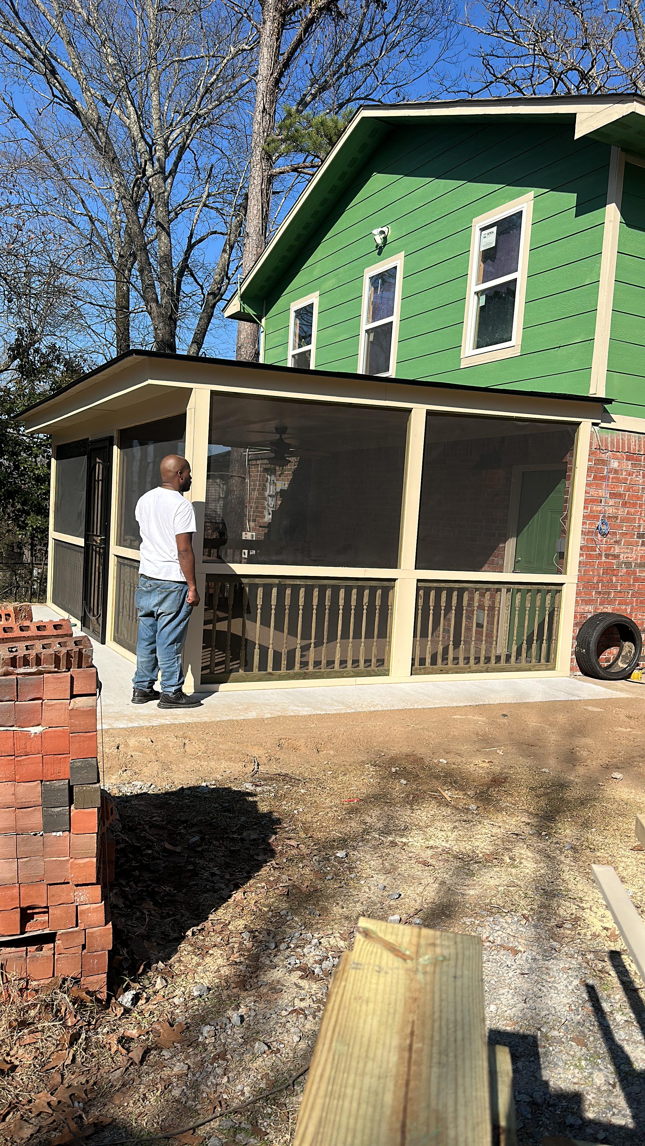 Finished PS Construction LLC project with homeowner in Little Rock, AR